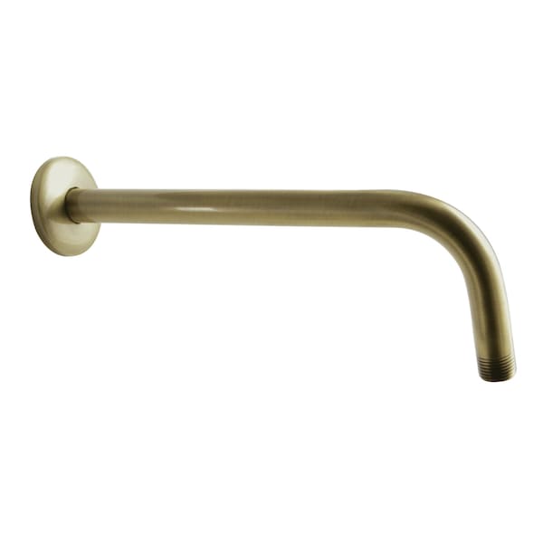 Kingston Brass 12" Rain Drop Shower Arm, Antique Brass K112A3 - main
